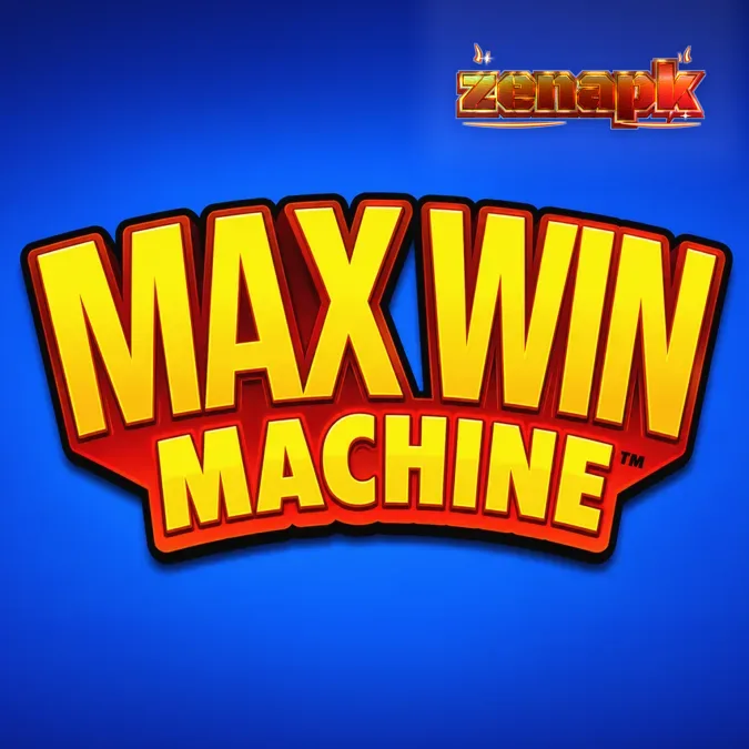 Tampilan antarmuka slot Max Win Machine dengan desain minimalis 3-reel